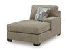 Newellen Sleeper Sectional with Chaise - CasaBella Furniture (San Antonio, TX)