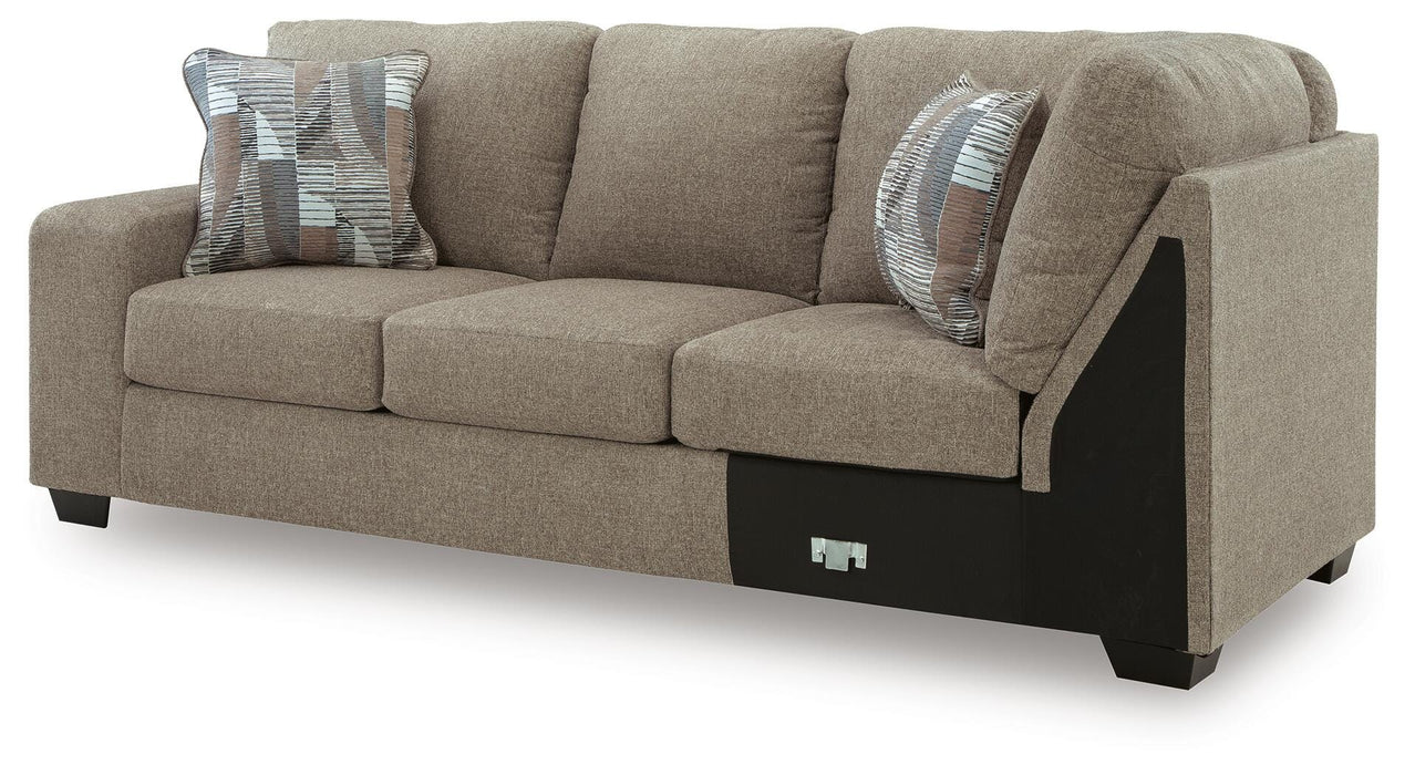 Newellen Sleeper Sectional with Chaise - CasaBella Furniture (San Antonio, TX)
