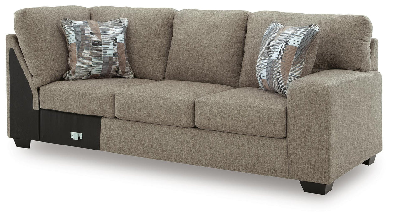 Newellen Sleeper Sectional with Chaise - CasaBella Furniture (San Antonio, TX)