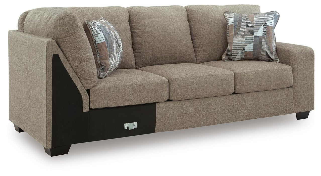 Newellen Sleeper Sectional with Chaise - CasaBella Furniture (San Antonio, TX)