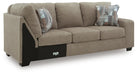 Newellen Sleeper Sectional with Chaise - CasaBella Furniture (San Antonio, TX)