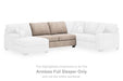 Newellen Sleeper Sectional with Chaise - CasaBella Furniture (San Antonio, TX)
