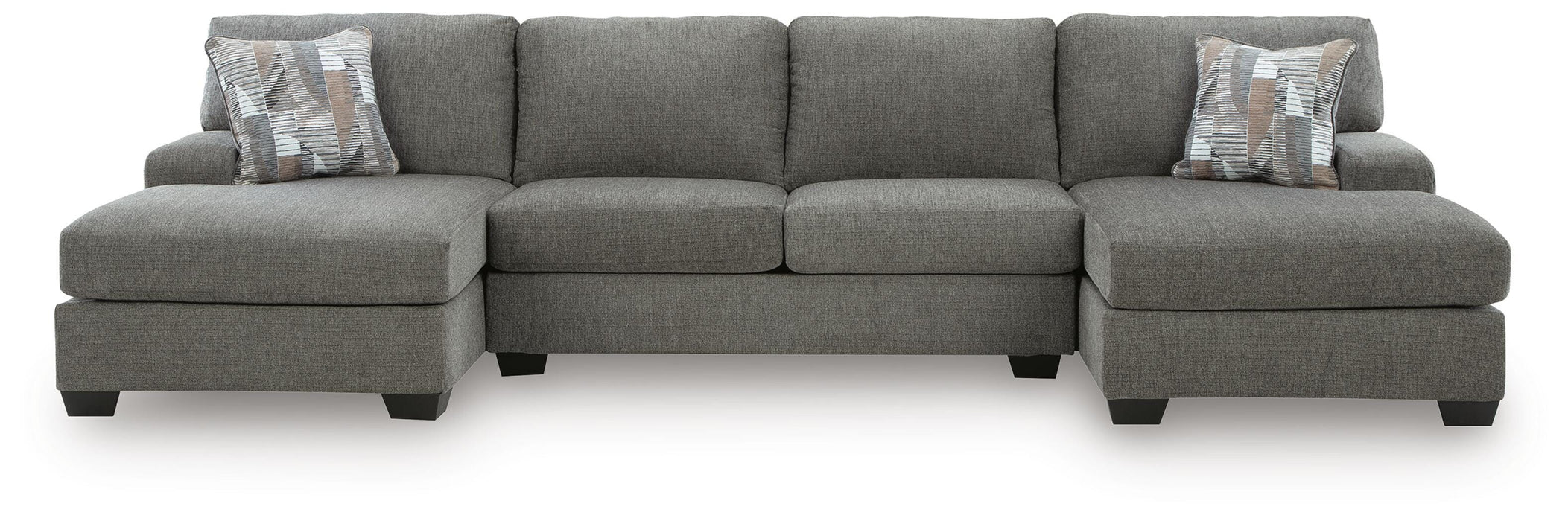 Clarington Sleeper Sectional with Double Chaise - CasaBella Furniture (San Antonio, TX)
