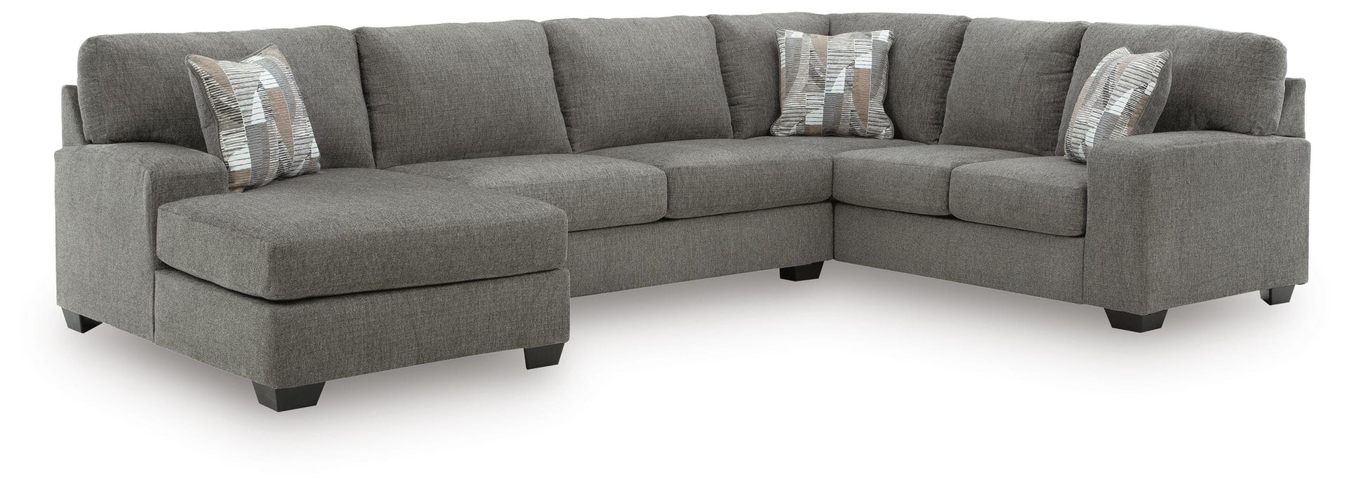 Clarington Sleeper Sectional with Chaise - CasaBella Furniture (San Antonio, TX)
