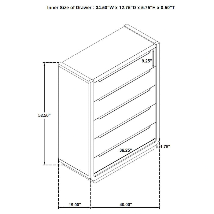 Leandro Chest of Drawers