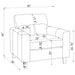 Scotland Accent Chair - CasaBella Furniture (San Antonio, TX)