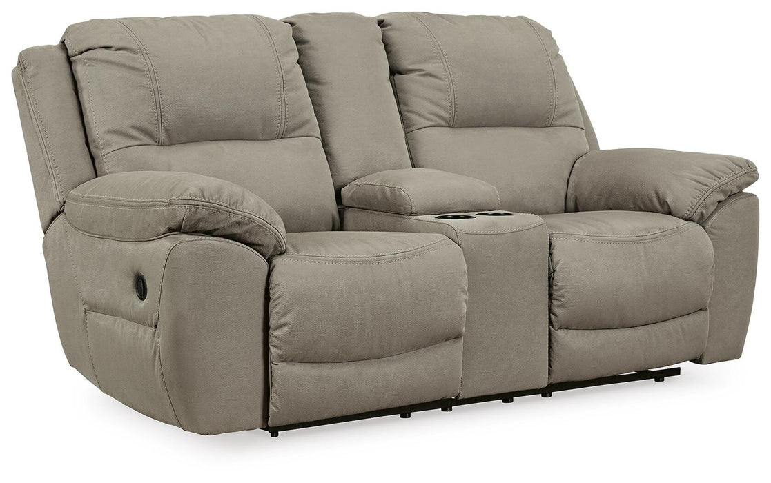 Next-Gen Gaucho Reclining Loveseat with Console - CasaBella Furniture (San Antonio, TX)