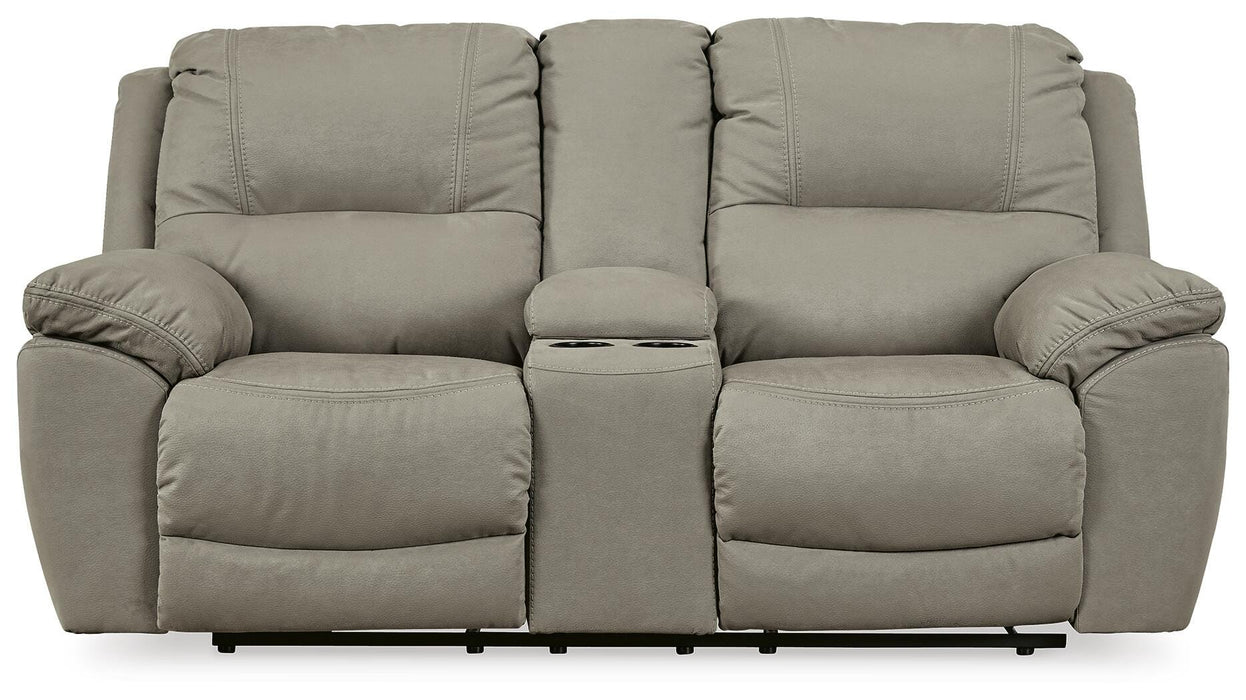 Next-Gen Gaucho Reclining Loveseat with Console - CasaBella Furniture (San Antonio, TX)