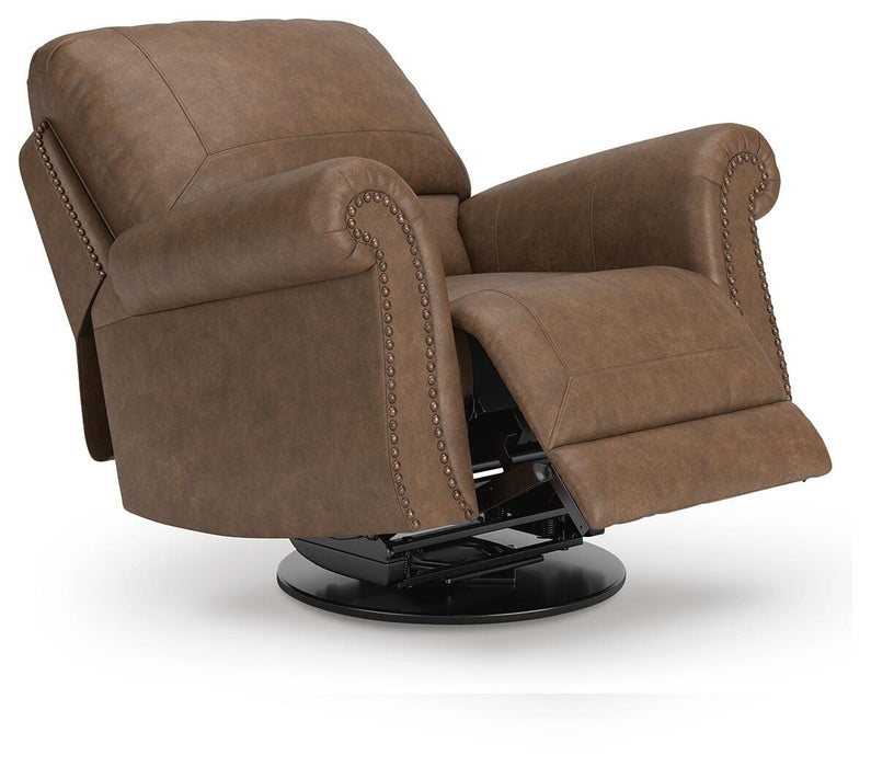 Chasemore Swivel Glider Recliner - CasaBella Furniture (San Antonio, TX)