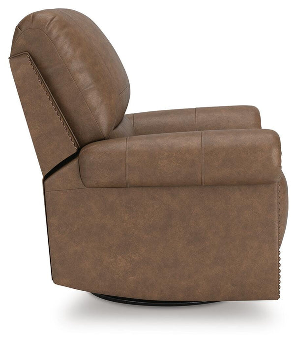 Chasemore Swivel Glider Recliner - CasaBella Furniture (San Antonio, TX)