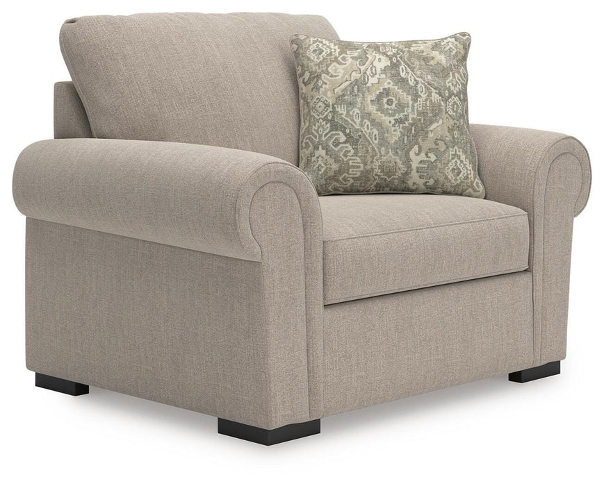 Sararose Oversized Chair - CasaBella Furniture (San Antonio, TX)