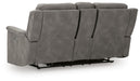 Next-Gen DuraPella Power Reclining Loveseat with Console - CasaBella Furniture (San Antonio, TX)