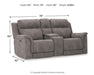 Next-Gen DuraPella Power Reclining Loveseat with Console - CasaBella Furniture (San Antonio, TX)