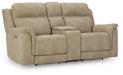 Next-Gen DuraPella Power Reclining Loveseat with Console - CasaBella Furniture (San Antonio, TX)