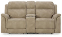 Next-Gen DuraPella Power Reclining Loveseat with Console - CasaBella Furniture (San Antonio, TX)