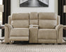 Next-Gen DuraPella Power Reclining Loveseat with Console - CasaBella Furniture (San Antonio, TX)
