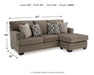 Stonemeade Sofa Chaise - CasaBella Furniture (San Antonio, TX)