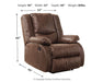 Bladewood Recliner - CasaBella Furniture (San Antonio, TX)
