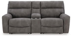 Next-Gen DuraPella Power Reclining Sectional Loveseat with Console - CasaBella Furniture (San Antonio, TX)