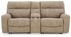 Next-Gen DuraPella Power Reclining Sectional Loveseat with Console - CasaBella Furniture (San Antonio, TX)