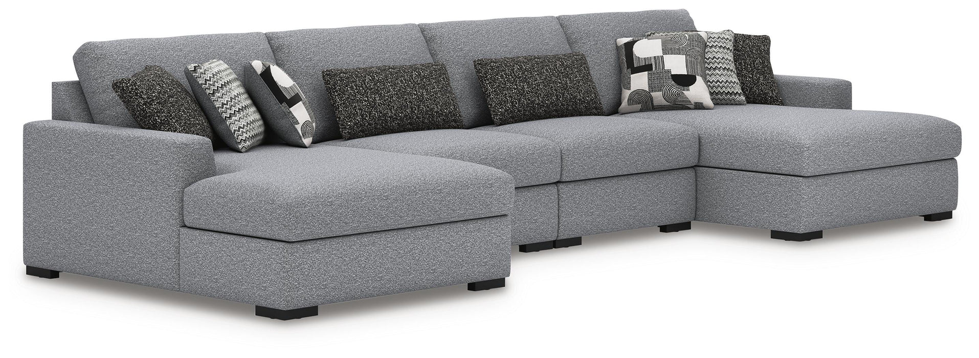 Bealton Sectional with Double Chaise - CasaBella Furniture (San Antonio, TX)