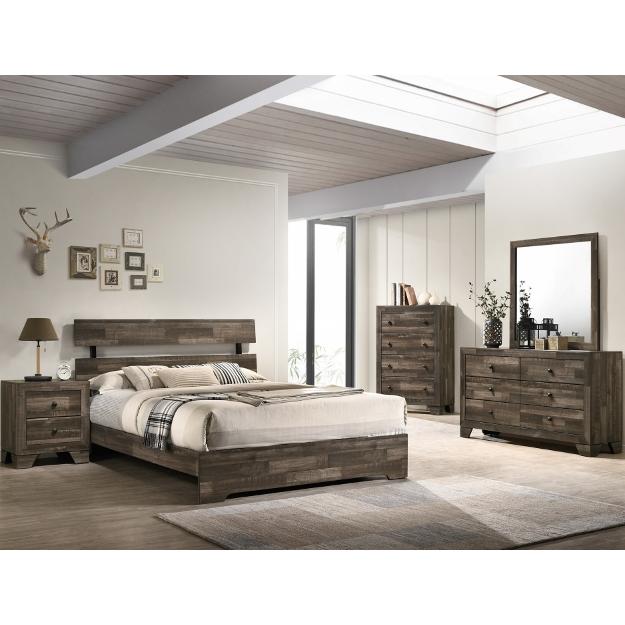 Crown Mark Atticus B6980-11 Dresser Mirror IMAGE 2
