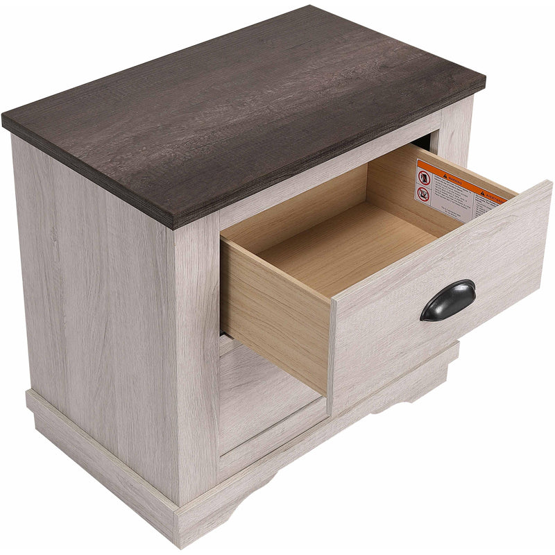 Crown Mark Coralee B8130-2 Nightstand IMAGE 2