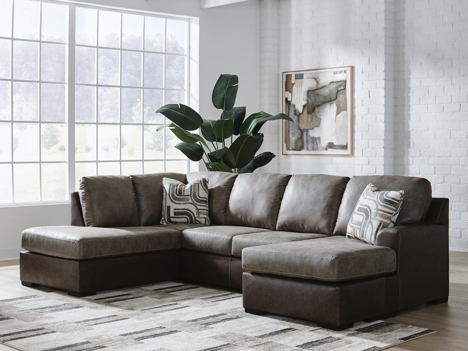 Castille Way Sleeper Sectional with Chaise - CasaBella Furniture (San Antonio, TX)