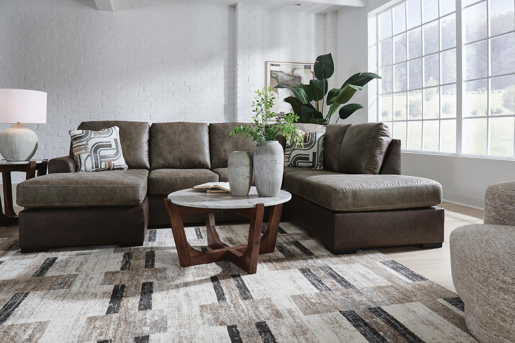 Castille Way Sleeper Sectional with Chaise - CasaBella Furniture (San Antonio, TX)