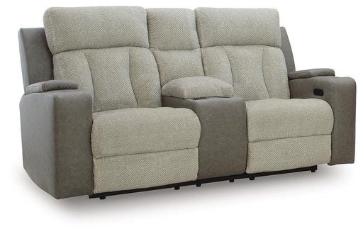 WhipLash Power Reclining Loveseat with Console - CasaBella Furniture (San Antonio, TX)