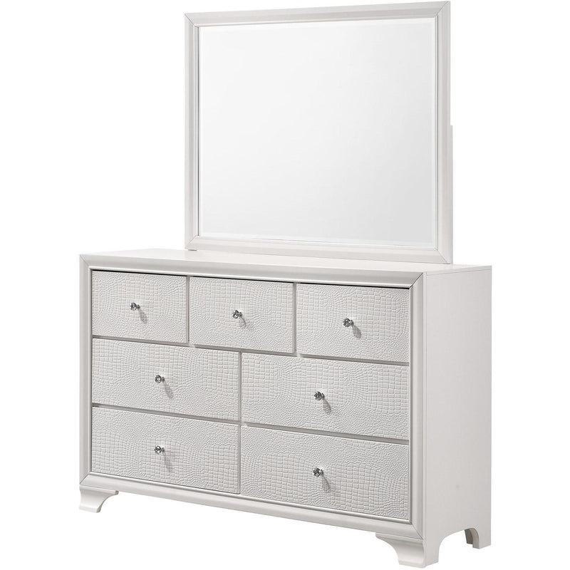 Crown Mark Lyssa B4310-1 Dresser - Frost IMAGE 2