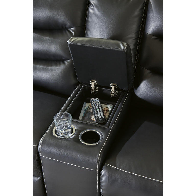 Signature Design by Ashley Warlin 6110518 Power Reclining Loveseat with Console and Adjustable Headrest IMAGE 8