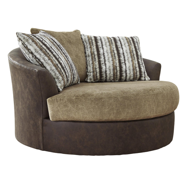 Signature Design by Ashley Alesbury 1870421 Oversized Swivel Accent Chair IMAGE 1