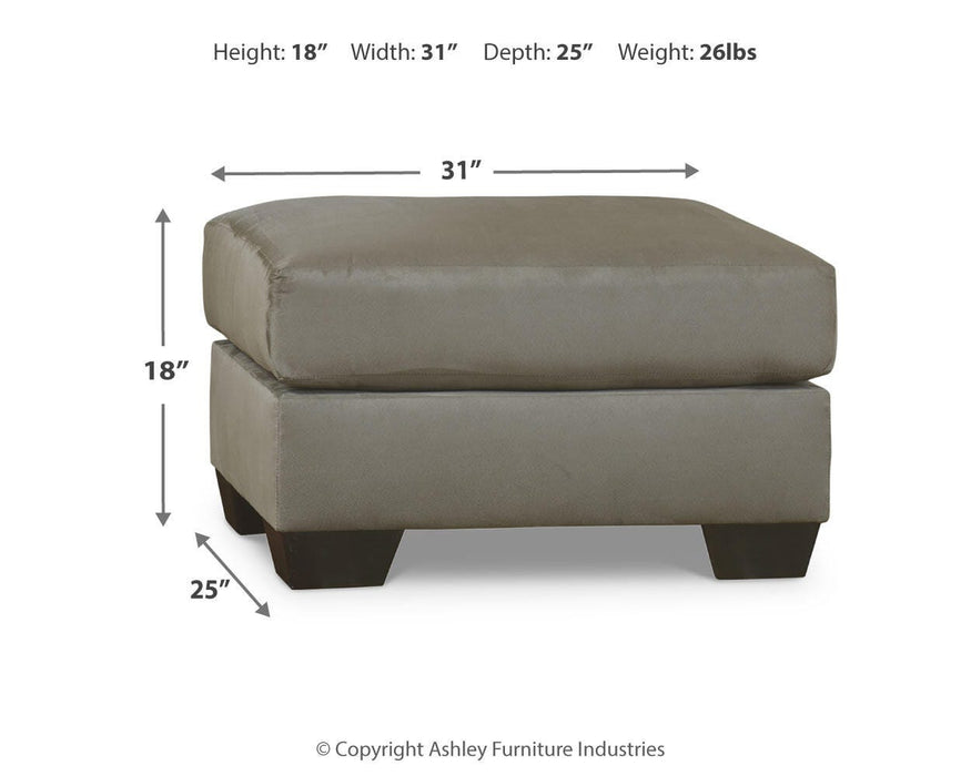 Darcy Ottoman - CasaBella Furniture (San Antonio, TX)