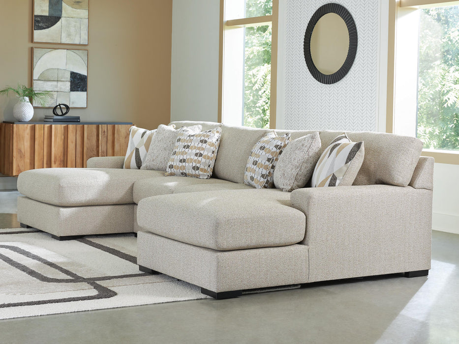 Laurelgrove Double Chaise Sectional - CasaBella Furniture (San Antonio, TX)