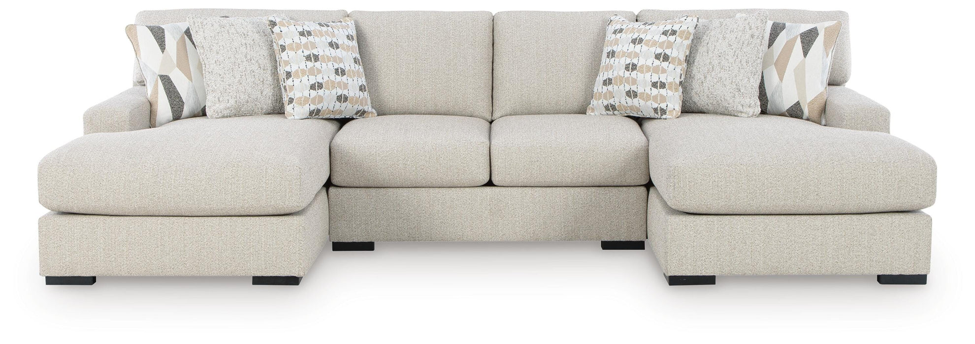 Laurelgrove Double Chaise Sectional - CasaBella Furniture (San Antonio, TX)