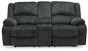 Draycoll Reclining Loveseat with Console - CasaBella Furniture (San Antonio, TX)