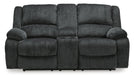 Draycoll Power Reclining Loveseat with Console - CasaBella Furniture (San Antonio, TX)