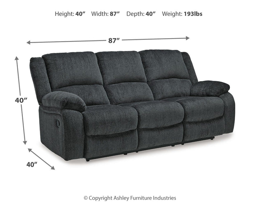 Draycoll Reclining Sofa - CasaBella Furniture (San Antonio, TX)
