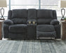 Draycoll Reclining Loveseat with Console - CasaBella Furniture (San Antonio, TX)