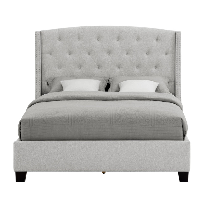 Crown Mark Eva 5111DV-Q Queen Platform Bed - Dove Grey IMAGE 4
