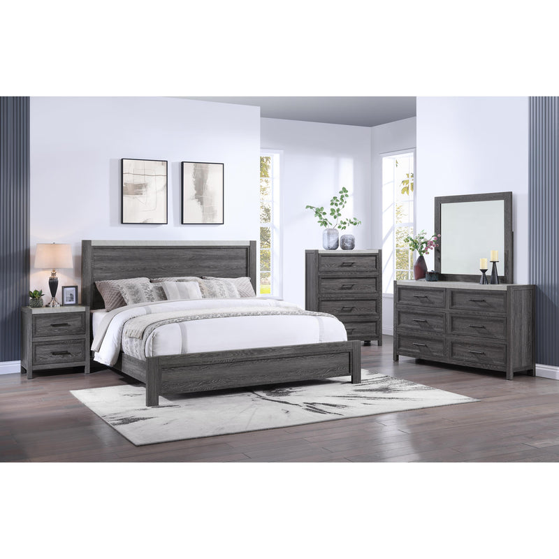 Crown Mark Madsen B1700-K King Bed IMAGE 2