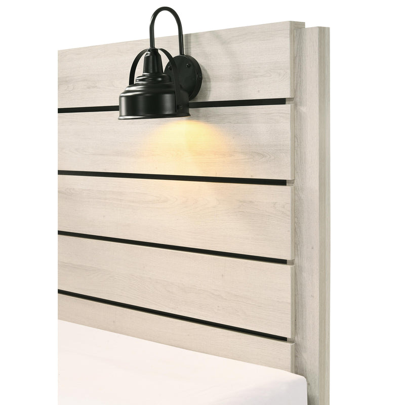Crown Mark Carter B6810 Full Platform Bed - White IMAGE 3