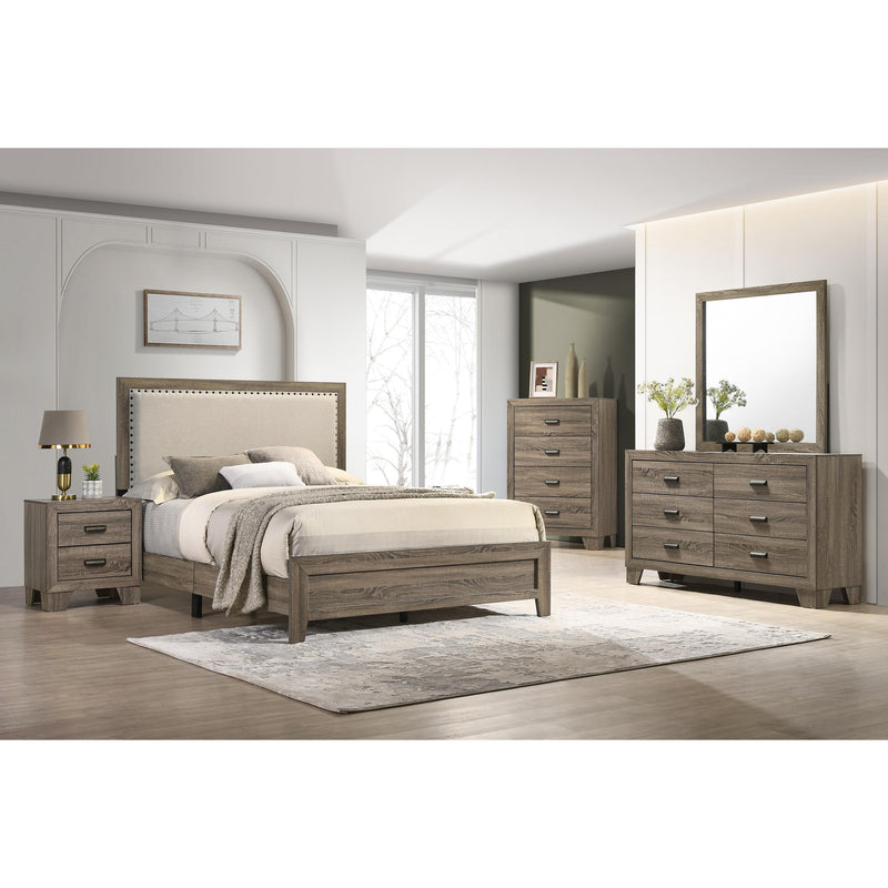 Crown Mark Millie B9205-K-BED King Upholstered Bed IMAGE 2