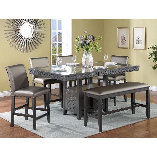 Crown Mark Bankston 2670ZC-4272 Counter Height Dining Table IMAGE 2