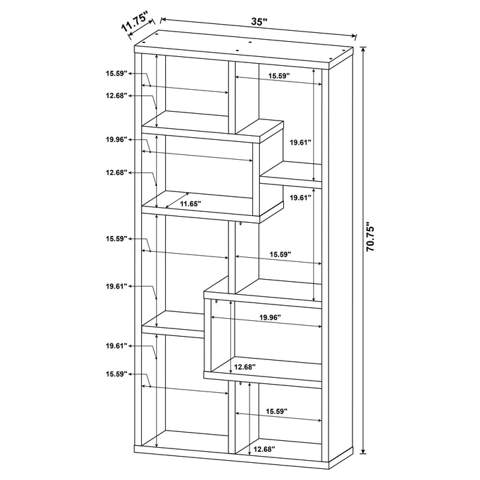 Theo Bookshelf - CasaBella Furniture (San Antonio, TX)