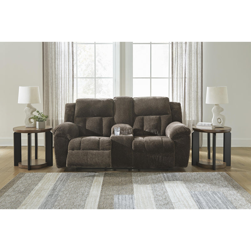 Signature Design by Ashley Frohn 3740794 Double Reclining Loveseat with Console IMAGE 7