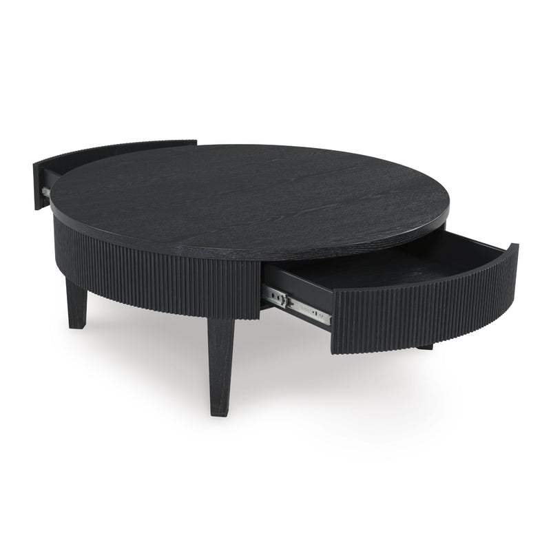 Signature Design by Ashley Marstream T551-8 Round Cocktail Table IMAGE 2