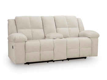 Orlen Reclining Loveseat with Console - CasaBella Furniture (San Antonio, TX)