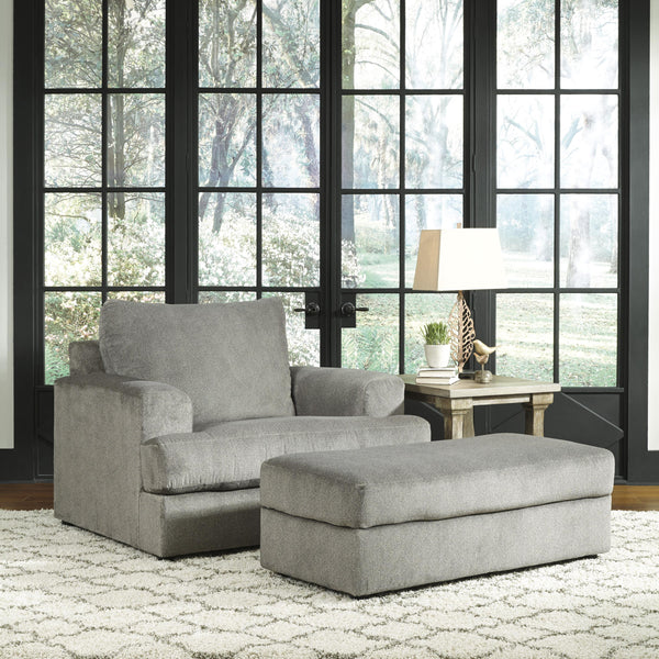 Signature Design by Ashley Soletren 95103U6 Oversized Chair and Ottoman IMAGE 1